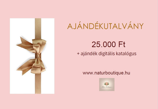 Natur Boutique ajándékutalvány